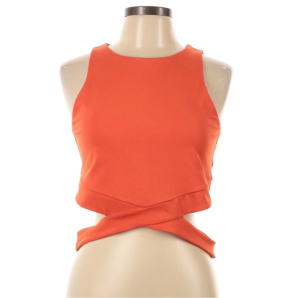 NWT Coral Crop Top